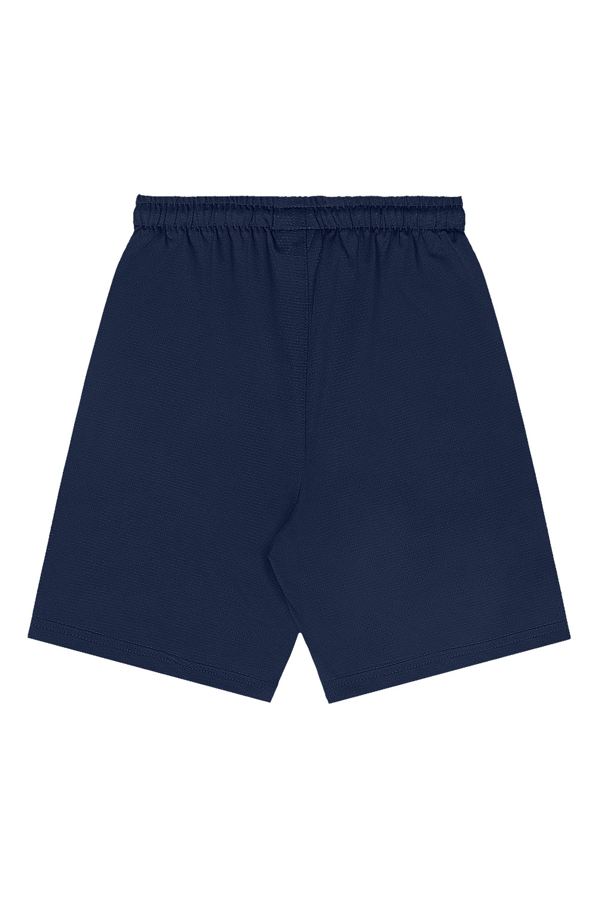 Conjunto Infantil com Camiseta e Bermuda Dry Fit (Azul Marinho) Quimby - Imagem 15